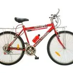 Bicicleta Montañesa Equipada Color Rojo No. 26