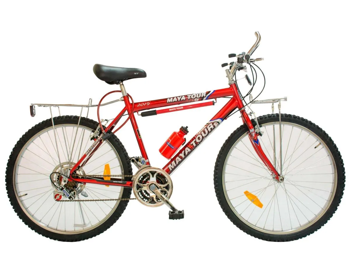 NO26EQUIPADA-ROJA Bicicleta Montañesa Equipada Color Rojo No. 26 - Imagen 1