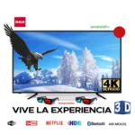 Televisor RCA 50″ | Smart TV 3D 4K | RC50J22SSM