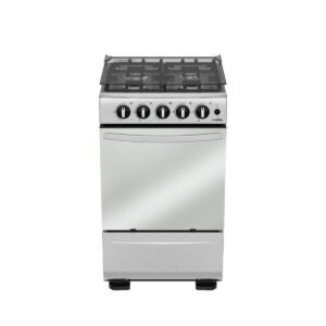 SmartMiles. Estufa Mabe EM5033BAIS0, 4 Quemadores Plata