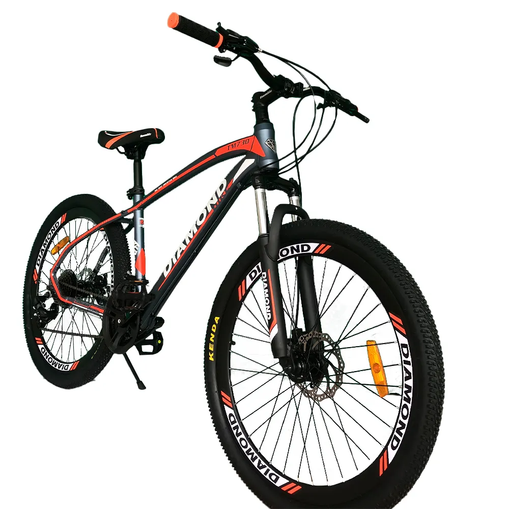 Bicicleta de Montaña Diamond TM730 Gris/Naranja No 27.5
