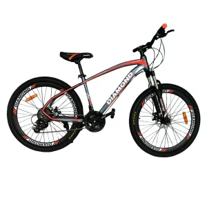 Bicicleta de Montaña Diamond TM730 Gris/Naranja No 27.5