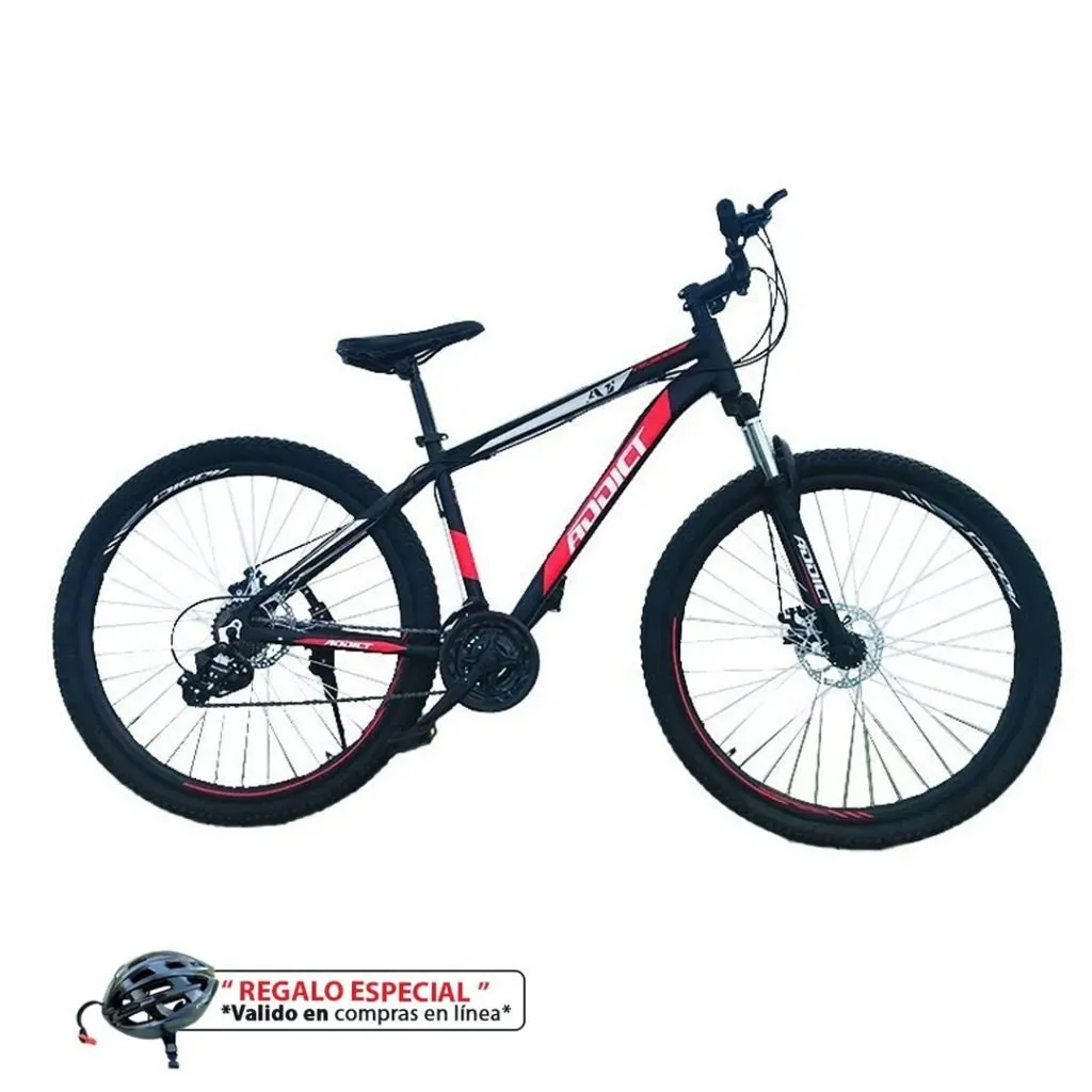 Bicicleta ADDICT Color ROJO