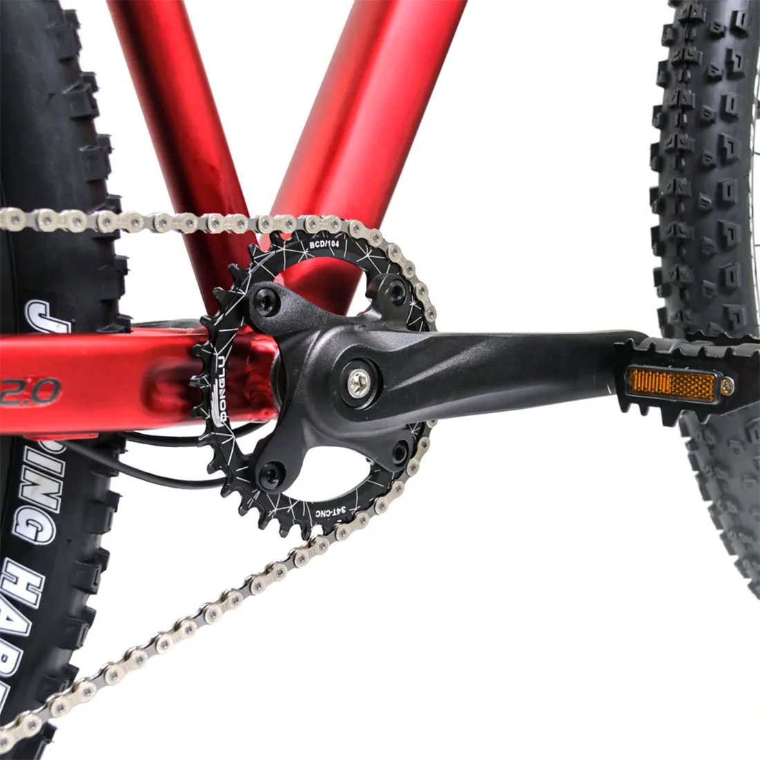 bicicleta rali r pro 2.0 color rojo