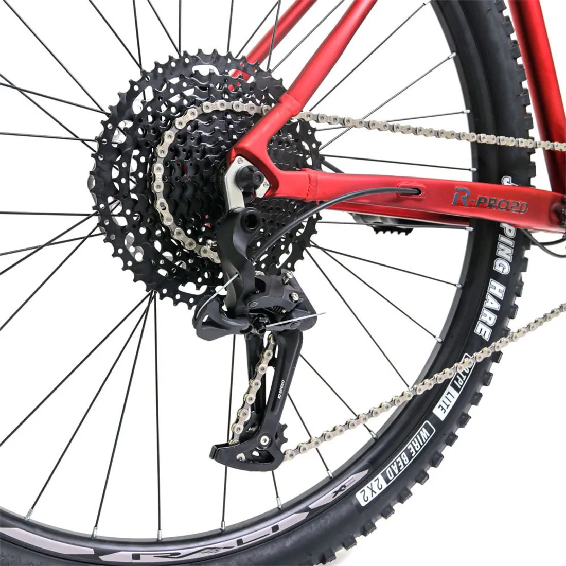 bicicleta rali r pro 2.0 color rojo
