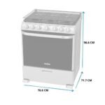 Estufa De Acero Inoxidable | Mabe EM7660CFIX1 de 30 Pulgadas