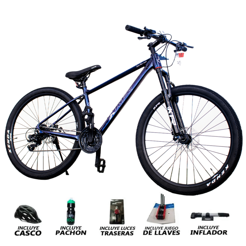 bicicleta ktr morada