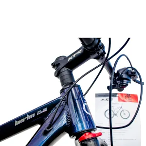 bicicleta ktr morada