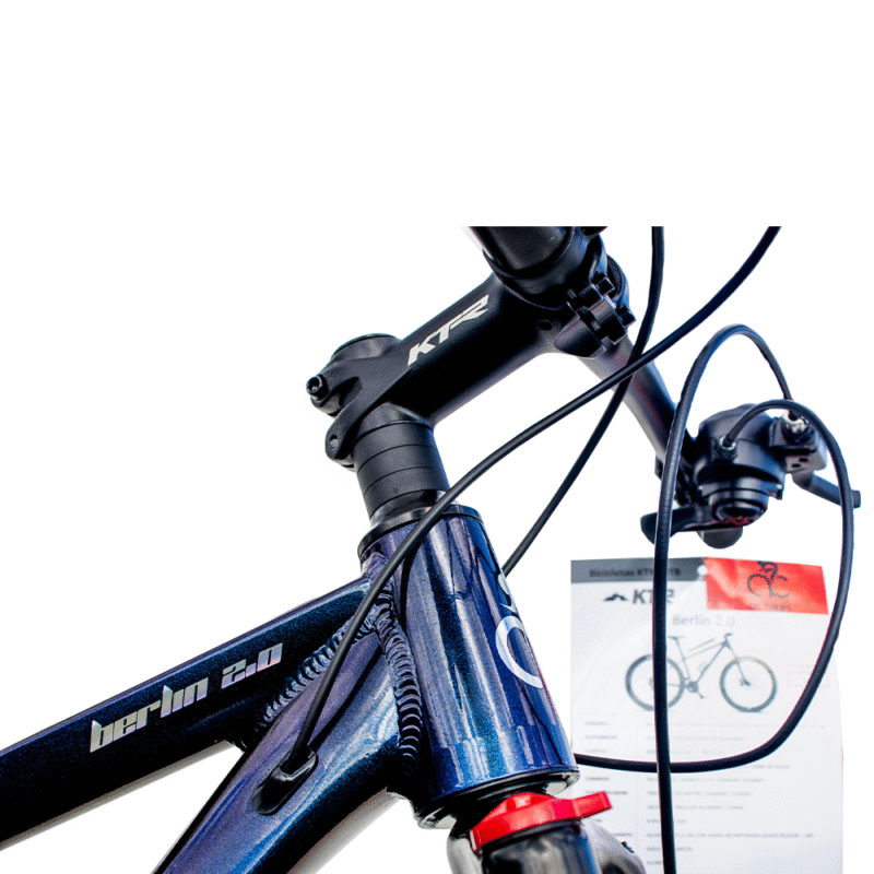 bicicleta ktr morada