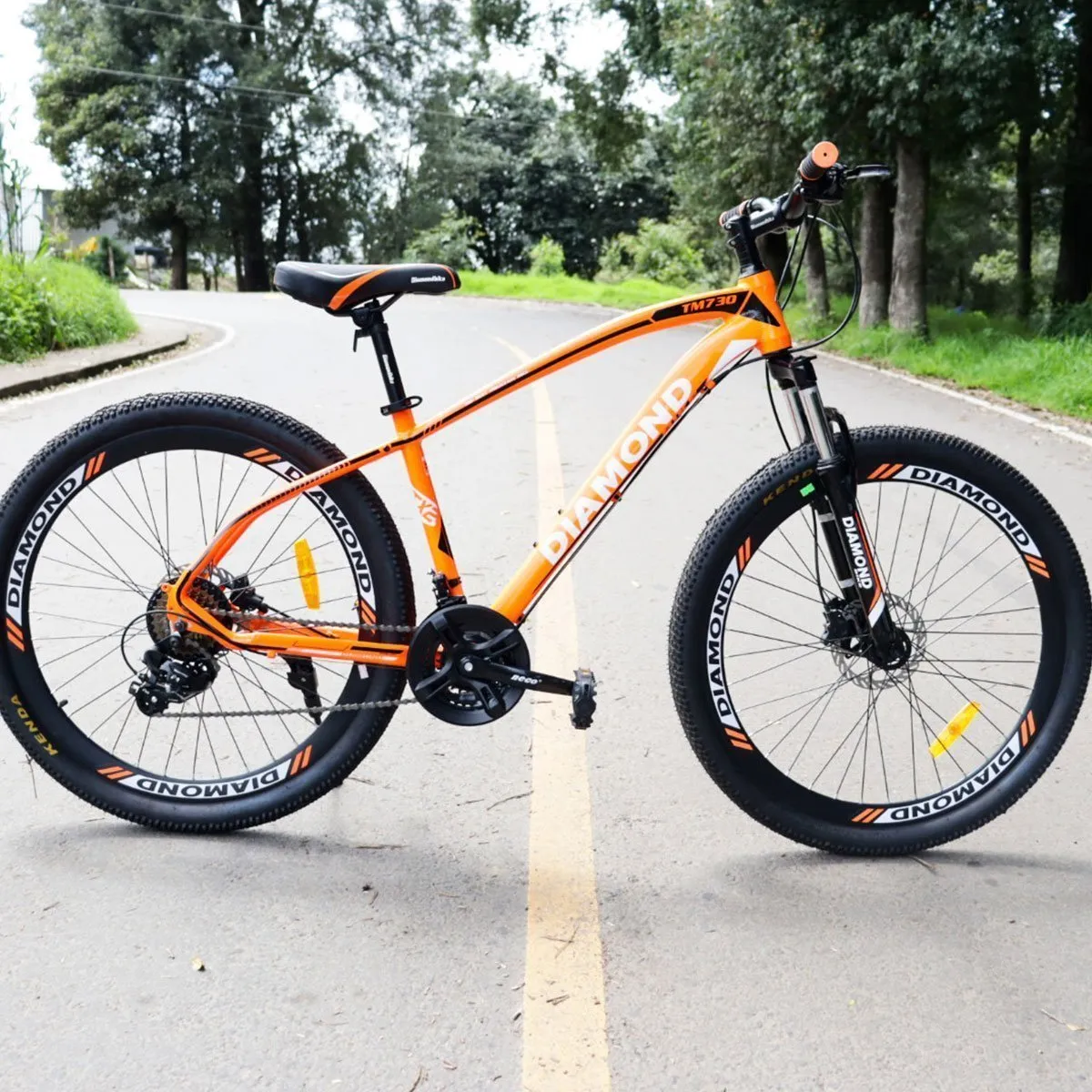 Bicicleta Diamond TM730 Color Naranja. Talla M Rin 27.5 - Imagen 1