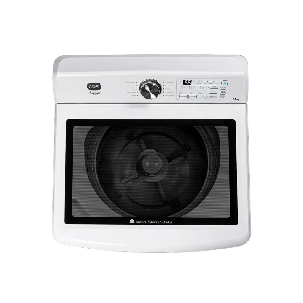 Lavadora Automática GRS de 19 kg con Panel Digital