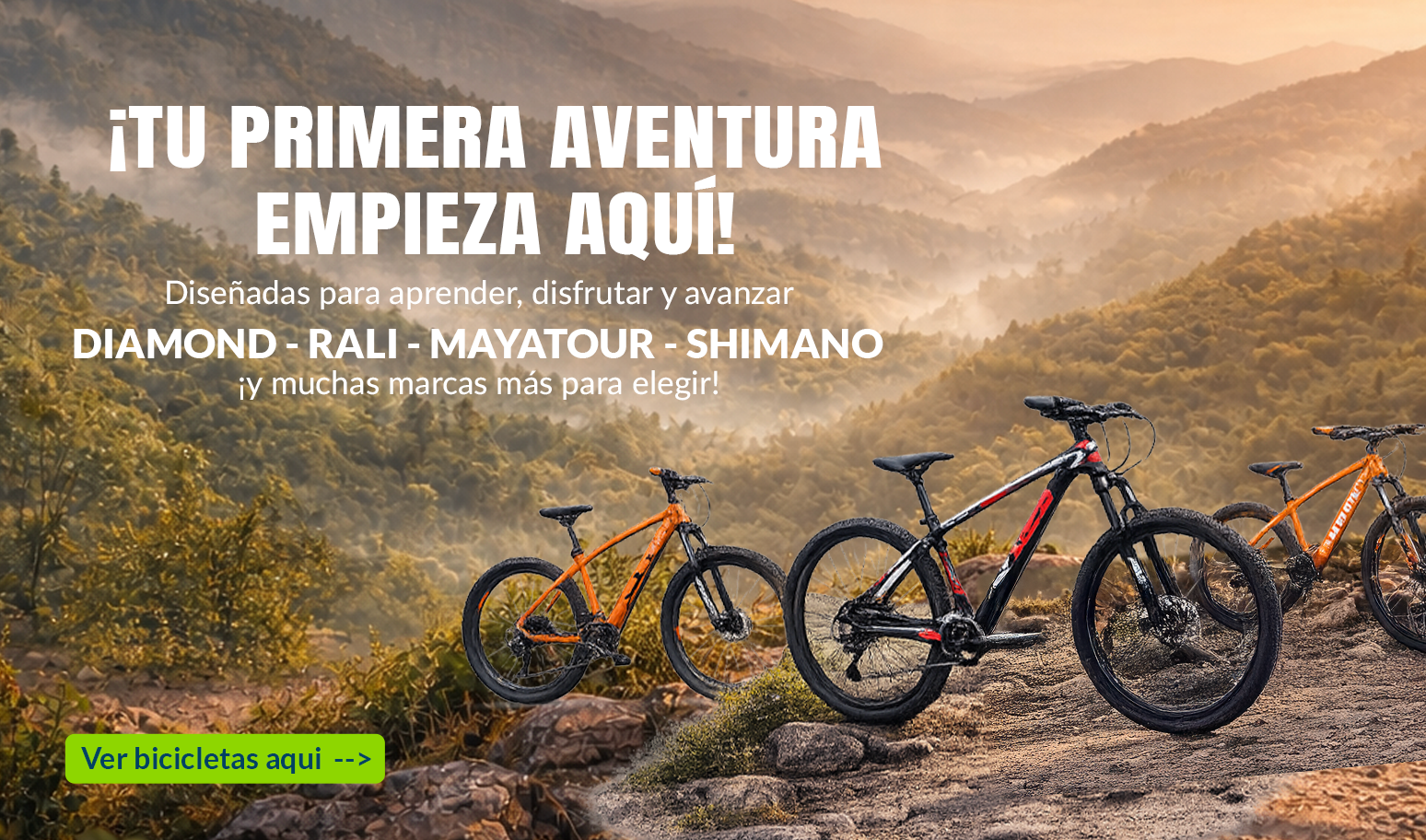 Bicicletas Guatemala - Banner Mobile