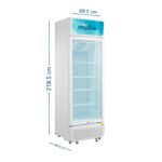 Vitrina Refrigeradora Mabe 416 L — ALASKAVIT416CEG - Imagen 2