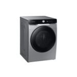 Lavadora de ropa de 48 libras, carga frontal gris, con WiFi. Samsung, WF22C6400AP - Imagen 2