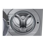 Lavadora de ropa de 48 libras, carga frontal gris, con WiFi. Samsung, WF22C6400AP - Imagen 4