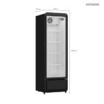 Vitrina Refrigerada 10 pies³ | Modelo GSF 280BK - Imagen 2